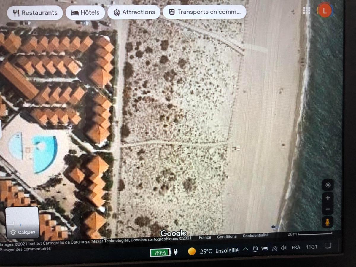Barcaresa-Villa Vue Mer Acces Direct Plage - Piscine Le Barcarès Buitenkant foto