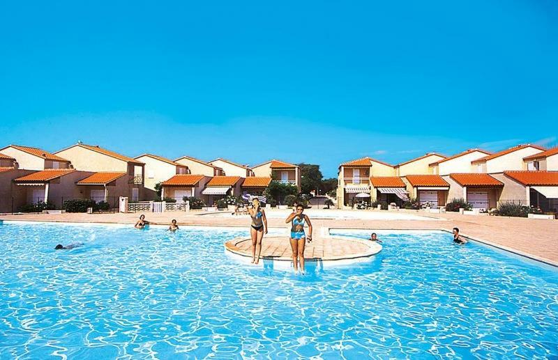 Barcaresa-Villa Vue Mer Acces Direct Plage - Piscine Le Barcarès Buitenkant foto